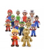 Mini - Figurine Super Mario Bros - Luigi - Peach - Boswer Et tous  les  Autres  Amis