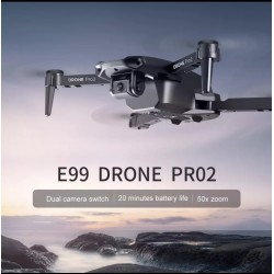 Mini Drone RC E99 Pro2- 4K...