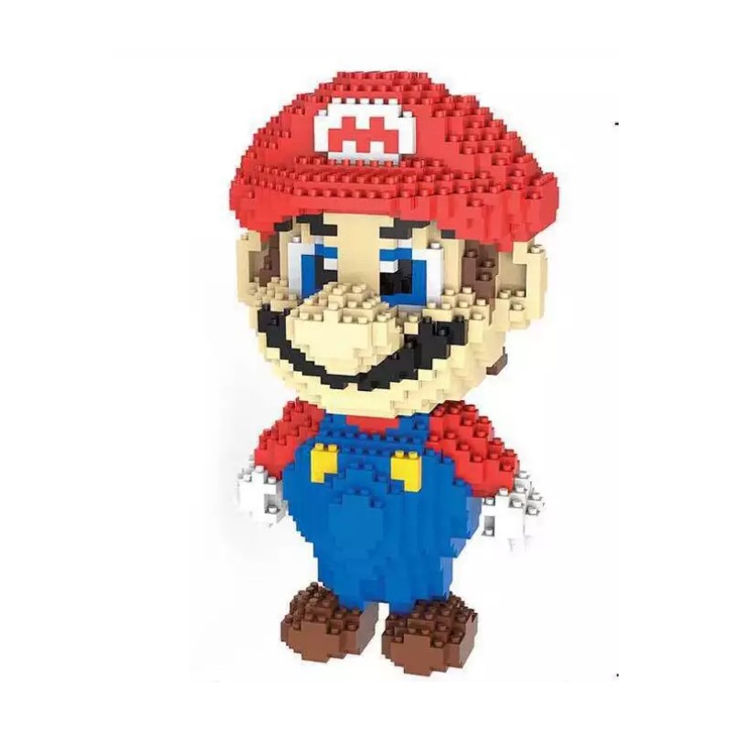 Mini blocs Lego - Personnage Super Mario 20Cm