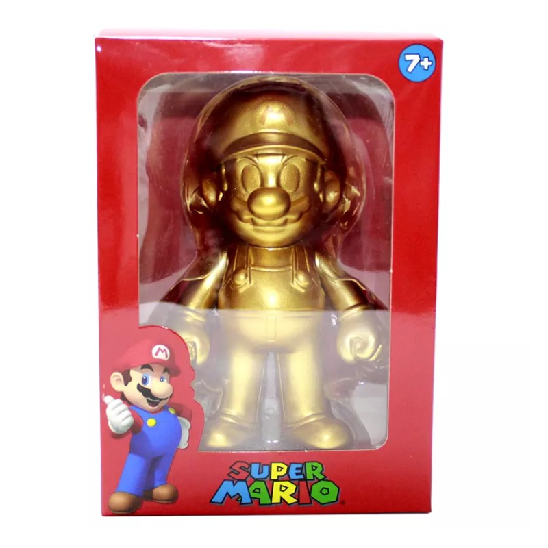 Figurine Grand-Modèle Super Mario - GOLD 13cm