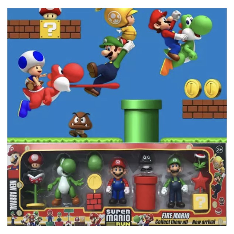 Figurine Super Mario 3D Land – Nintendo – Super Mario Bros – Neuf
