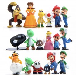 Figurine Super Mario Bros Package Spécial 18 Pièces